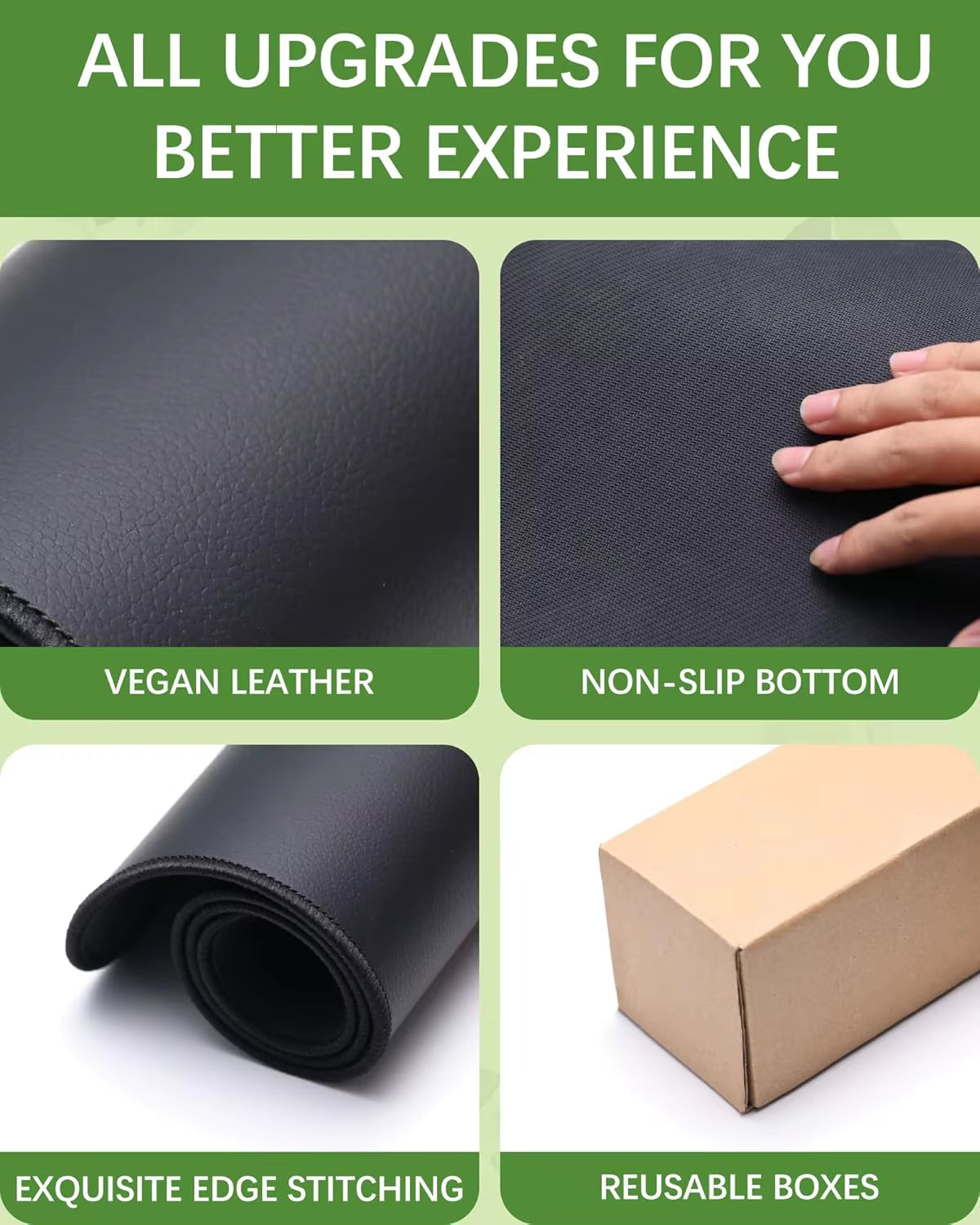 30X60CM Earthing Mat Grounding Pad for Improves Sleep,Enhanced Circulation,Reduces Inflammation & Pain Grounding Mat for Desk