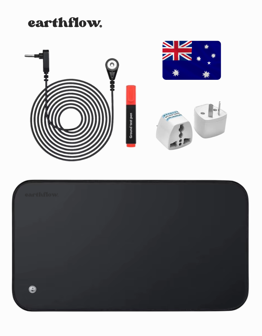 Earthflow Grounding Mat for Improved Sleep, Enhanced Circulation, and Pain Relief π