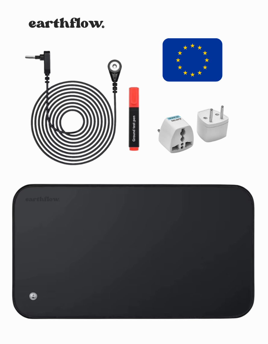 Earthflow Grounding Mat for Improved Sleep, Enhanced Circulation, and Pain Relief π